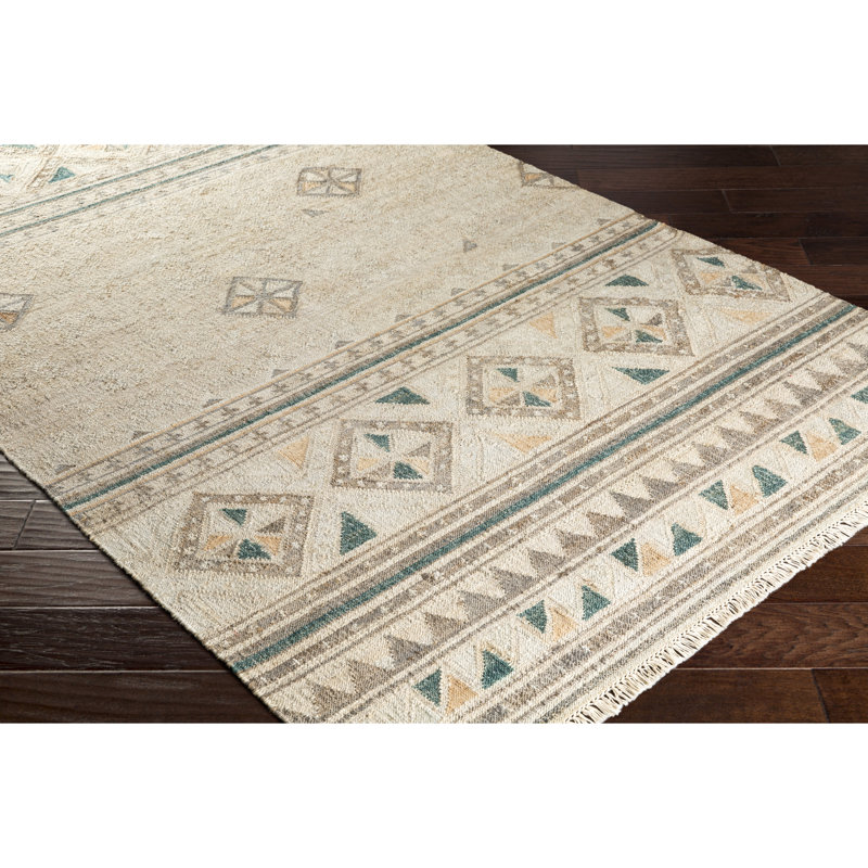 Essex HandWoven Brown/Green Area Rug AllModern